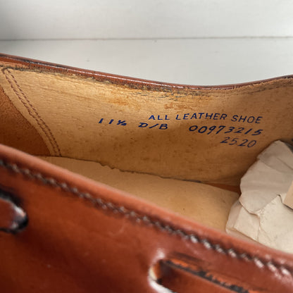 Vintage Hanover Brown Tassel Loafers 11.5 D USA Made