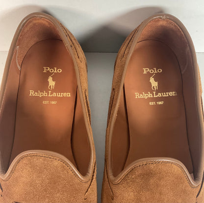 Polo Ralph Lauren Suede Tassel Loafers Men’s 9 D Goodyear Welted