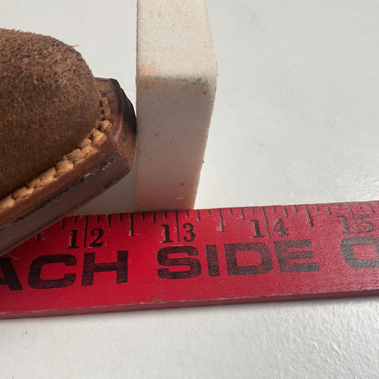 1960s Rodeo Suede Cowboy Boots 11.5 D Rough Out USA Made