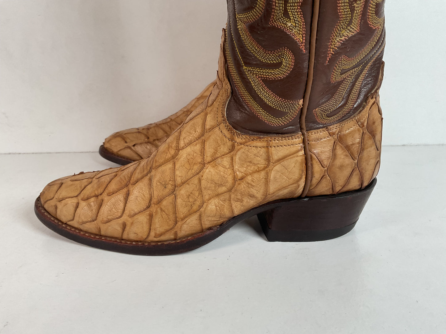 Vintage Tony Lama El Rey Anteater Boots — Men’s 5 | Women’s 6