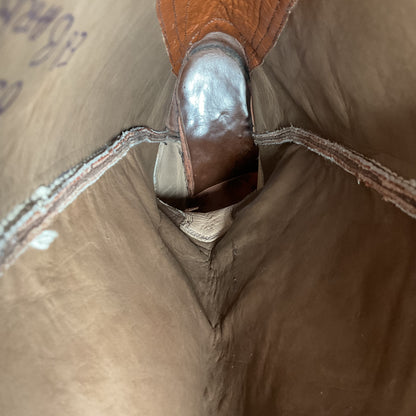 Custom Tall Top Cowboy Boots 11 Wide Shooter Style