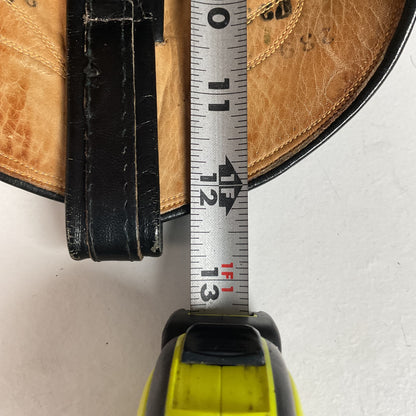 Vintage 1960s Tony Lama Emerald Green Cowboy Boots 10 E Distressed Gold Label