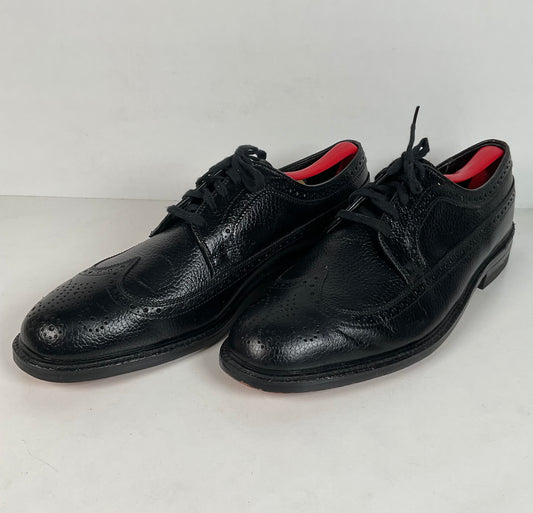Vintage Nunn Bush Derby Shoes | Brogue | Longwing | 1970s-1980s | Men’s 11 D