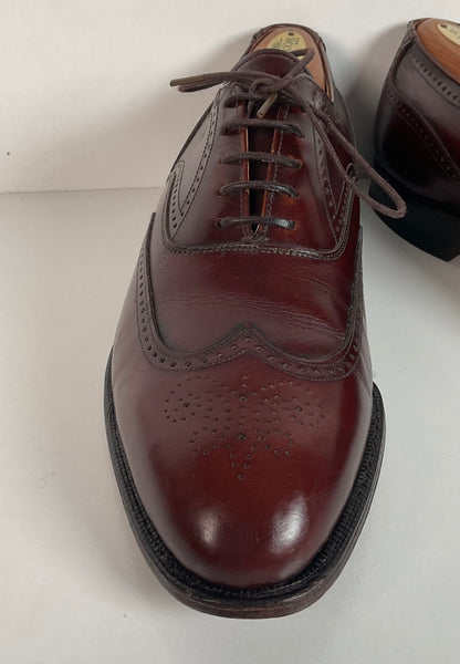 Vintage Johnston Murphy Aristocraft Oxford Shoes 8.5 D USA (2) Pairs USA Made
