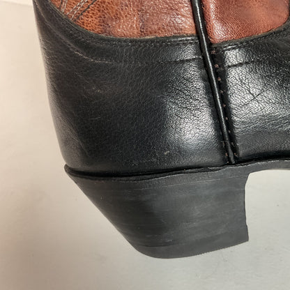 Pat Young Custom Bucket Cowboy Boots | Tooled Inlays | Women’s 7.5