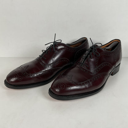 Vintage Johnston Murphy Oxford Shoes | Burgundy Calf | USA Made | Men’s 12 D