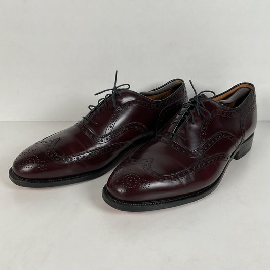 Vintage Johnston Murphy Oxford Shoes | Burgundy Calf | USA Made | Men’s 12 D
