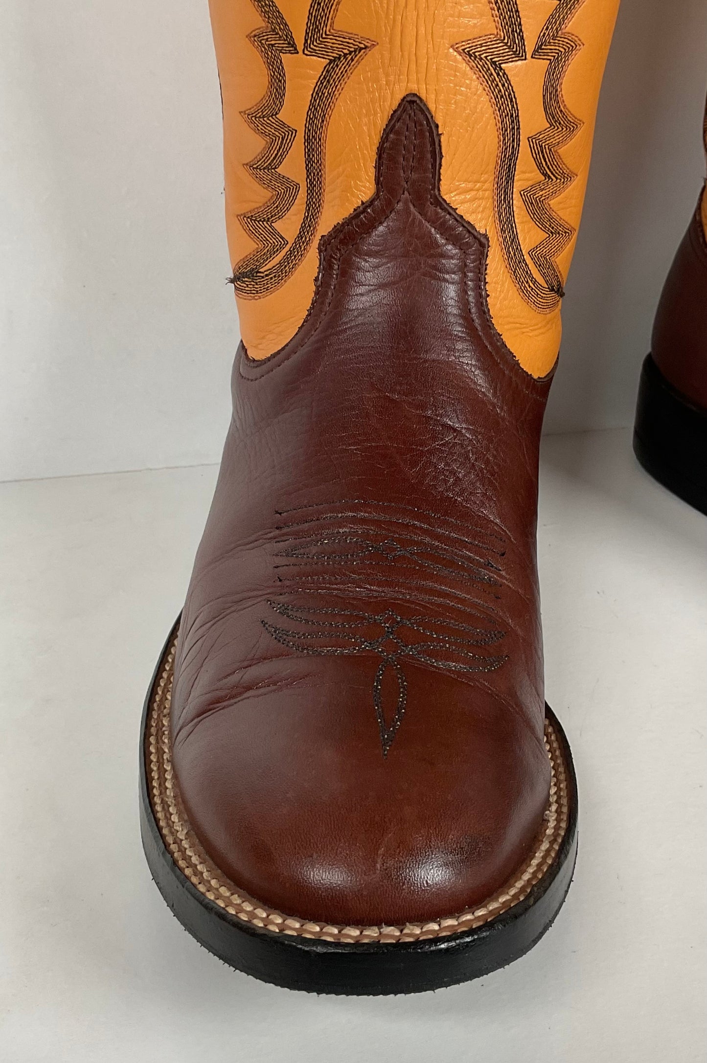 Anderson Bean Western Roper Boots | Cowboy | USA Made | Men’s 9 D