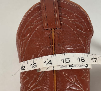 Vintage Tony Lama Cowgirl Boots | Brown | Men’s 5 B | Women’s 6