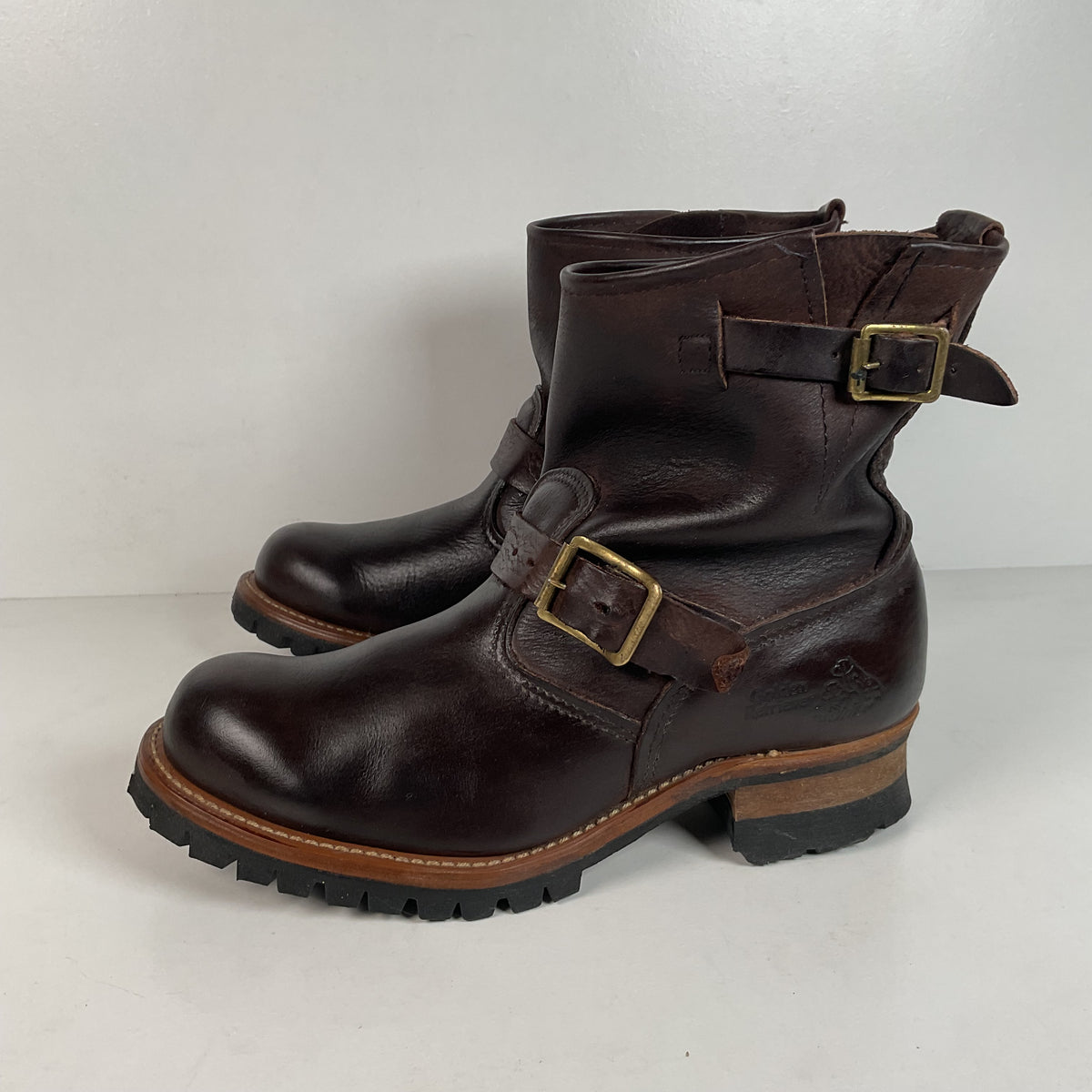 Abilene’s Golden Retriever Engineer Ankle Boots | USA Made | Women’s 9 M