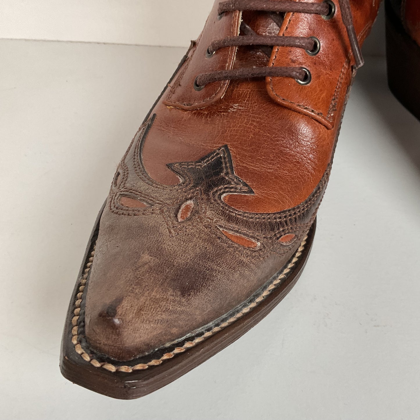 Corral’s Circle G Western Boots | Lace Up Packer | Men’s 9.5 EE