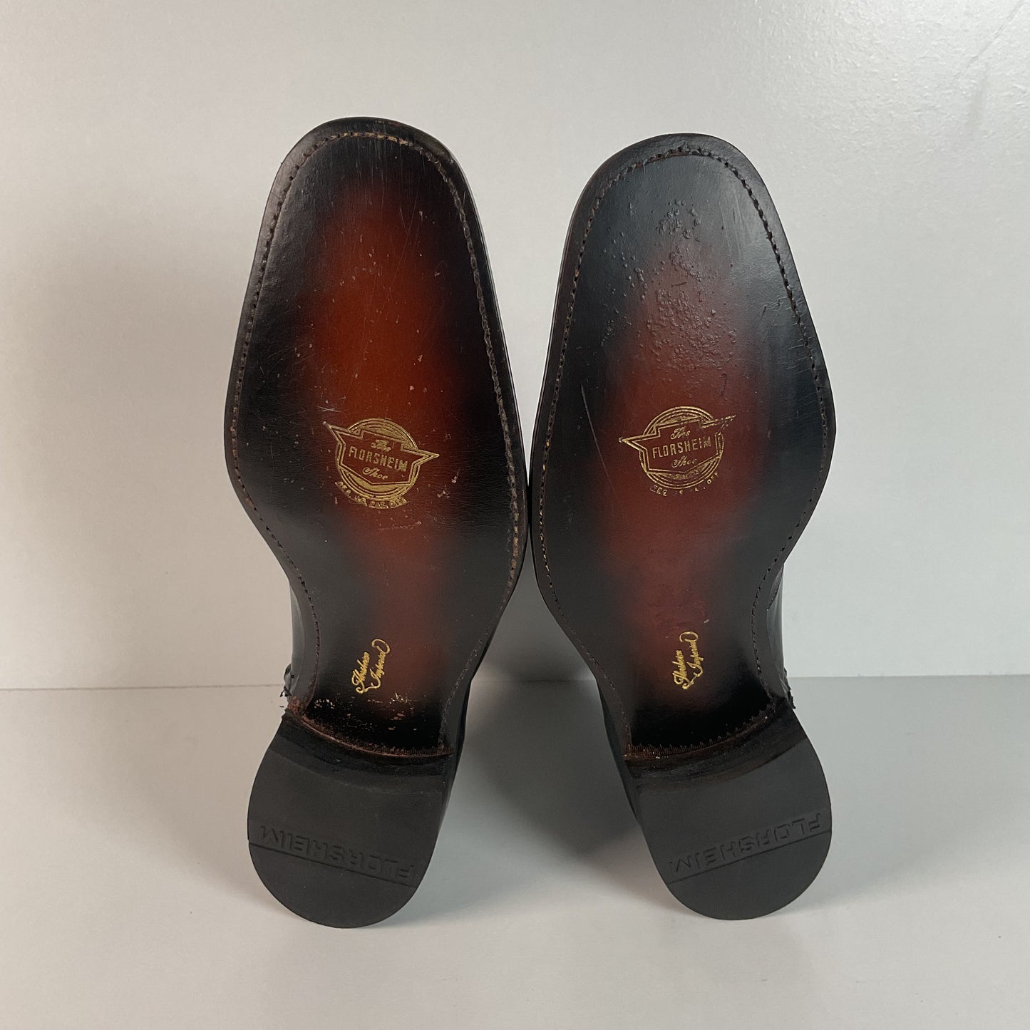 Vintage Florsheim Imperial Beetle Boots | Chelsea Style | 1970s | 13 B