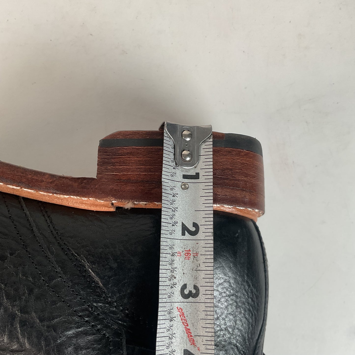 Ariat Two24 Bison Hide Engineer Boots 7 D Harness USA Made