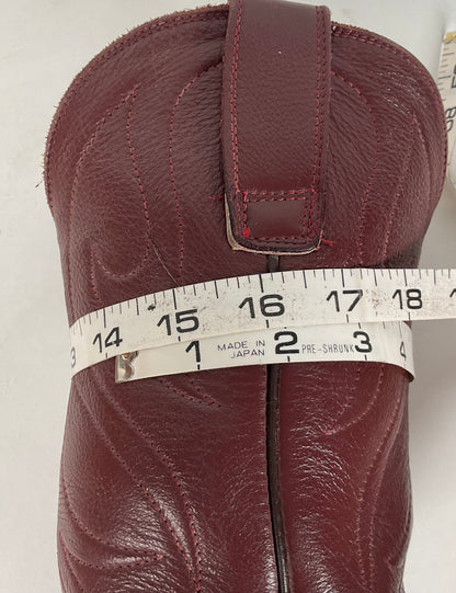Stewart Fine Handmade Cowboy Boots | Custom | Set of (2) | Deertan | Men’s 9.5
