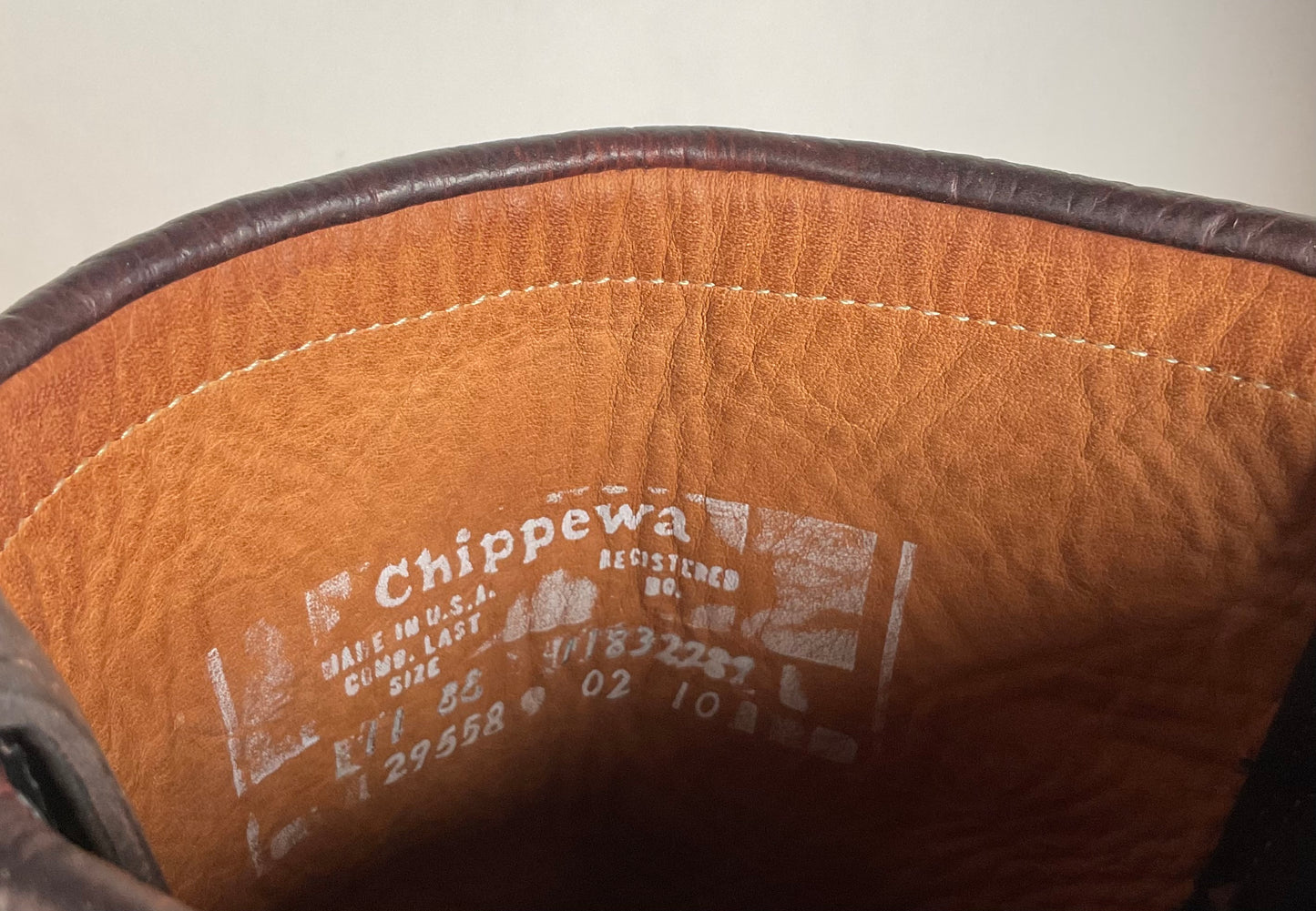 Chippewa Briar Bison Engineer Boots 11 EE USA Made