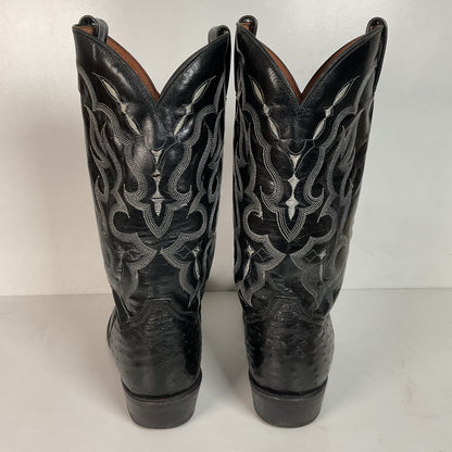 Tony Lama Bonham Smooth Ostrich 13 EE Exotic USA Made