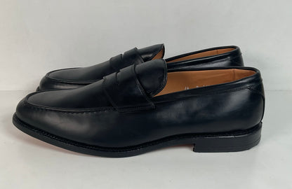 Allen Edmonds Hinsdale Penny Loafers 14 D USA Made Black Calfskin