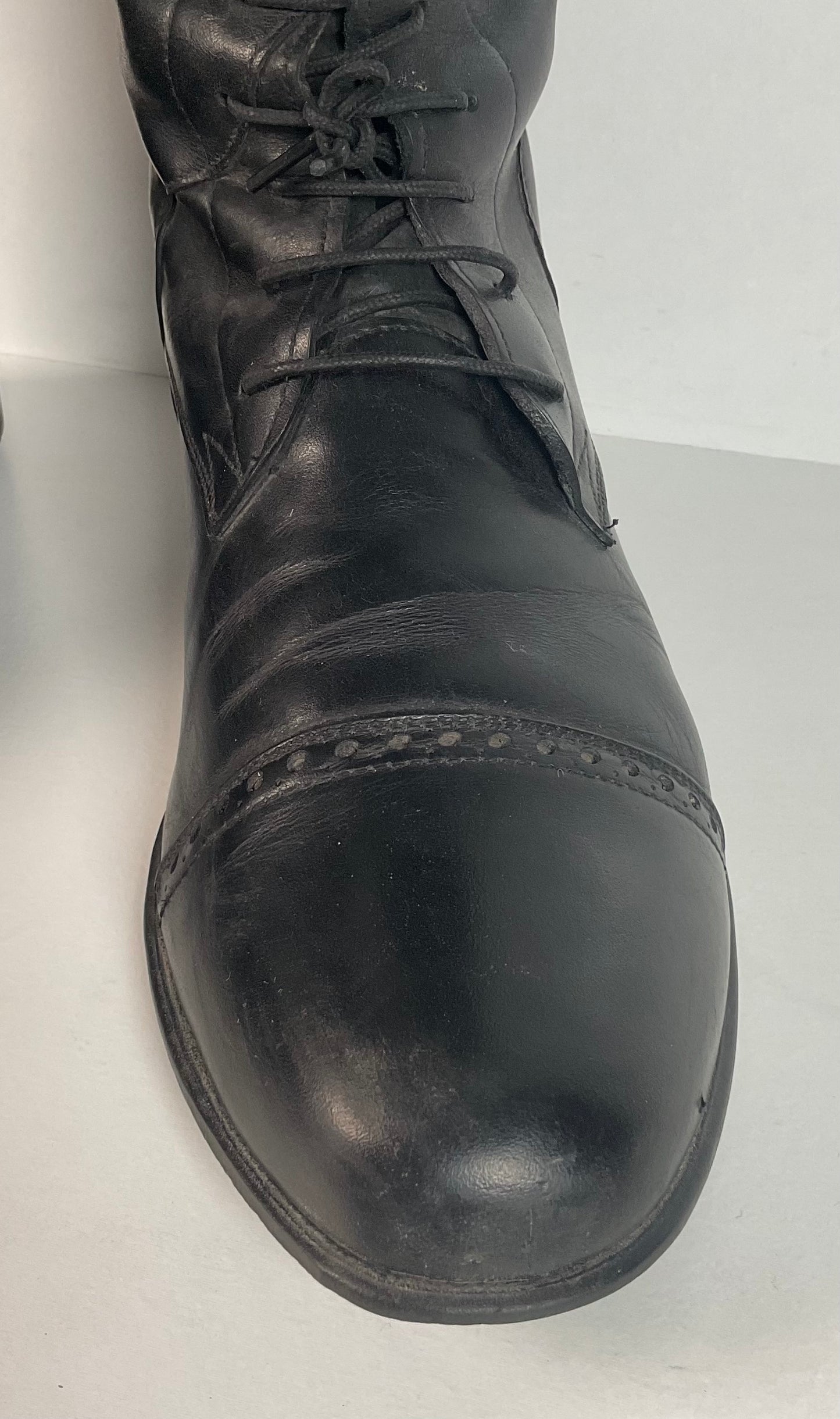 Der Dau Equestrian Riding Boots | Polo | Black Calf | Custom Made | Women’s 8.5