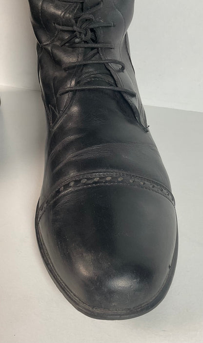 Der Dau Equestrian Riding Boots | Polo | Black Calf | Custom Made | Women’s 8.5