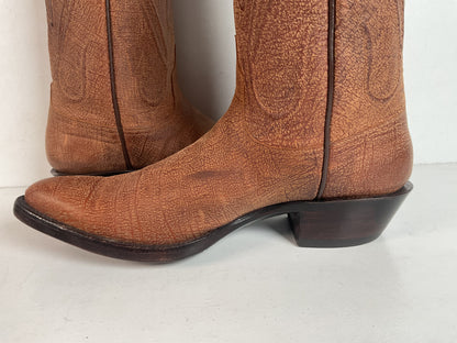 Black Jack Kangaroo Cowboy Boots — Exotic — Men’s 8 D