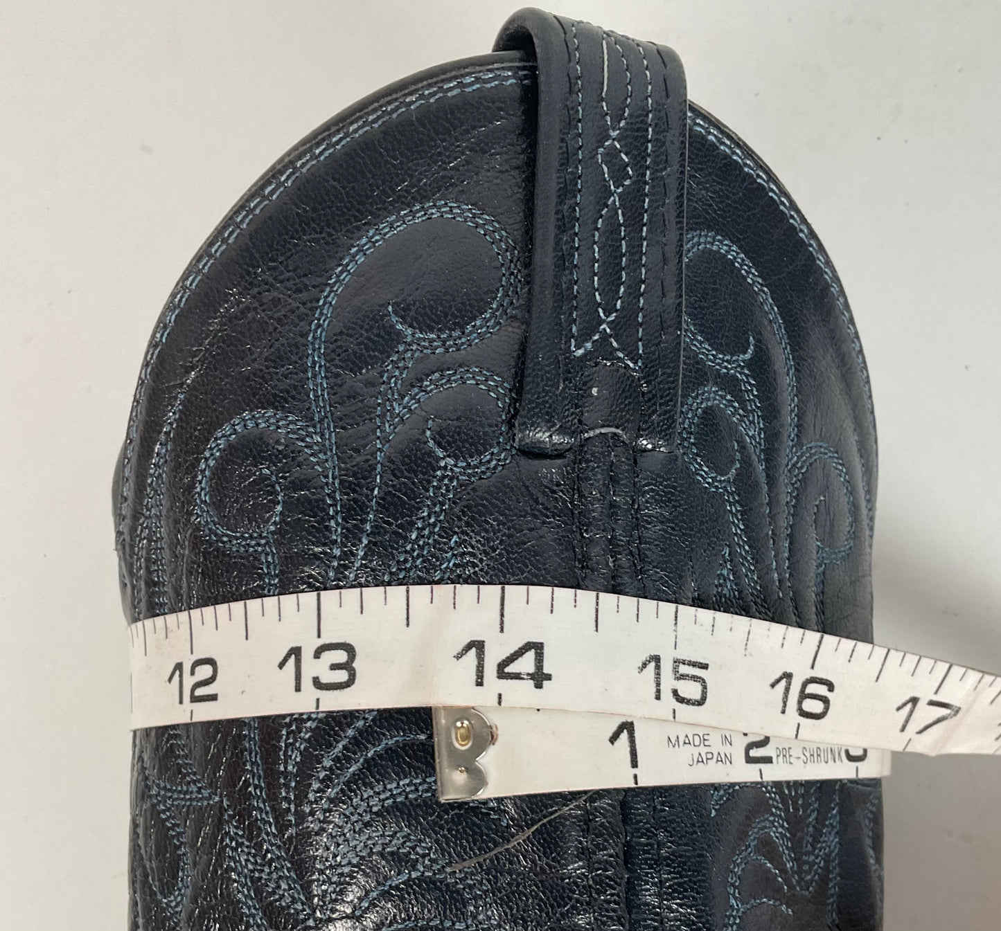 Vintage Dan Post Teju Lizard Cowgirl Boots | Royal Blue | USA Made | Women’s 8 M