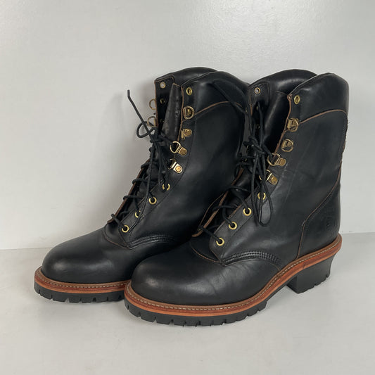 Vintage Chippewa Super Logger Boots | Soft Toe | USA Made | 10.5 EE