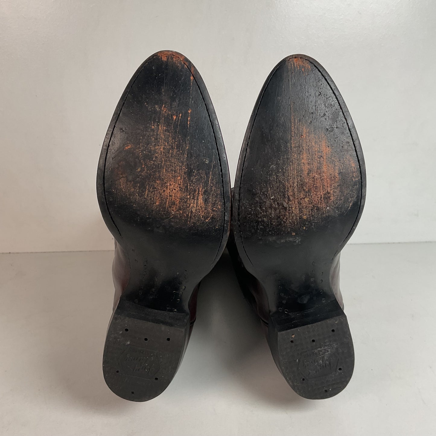 Vintage Tony Lama Cowboy Boots Men’s 9.5 D Black Cherry