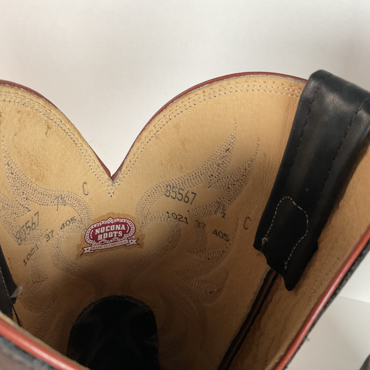 Vintage Nocona Eel Cowgirl Boots | USA Made | Exotic | Men’s 7.5 C | Women’s 8.5