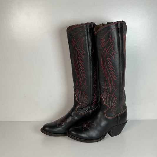 Kimmel Custom Tall Cowgirl Boots | Classic Black | Women’s 7.5