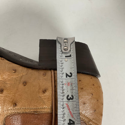Tony Lama Full Quill Ostrich Cowboy Boots | USA Made | Men’s 6 EE | Women’s 7