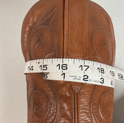 Montana Goat Skin Cowboy Boots | Brown | Men’s 8.5 D