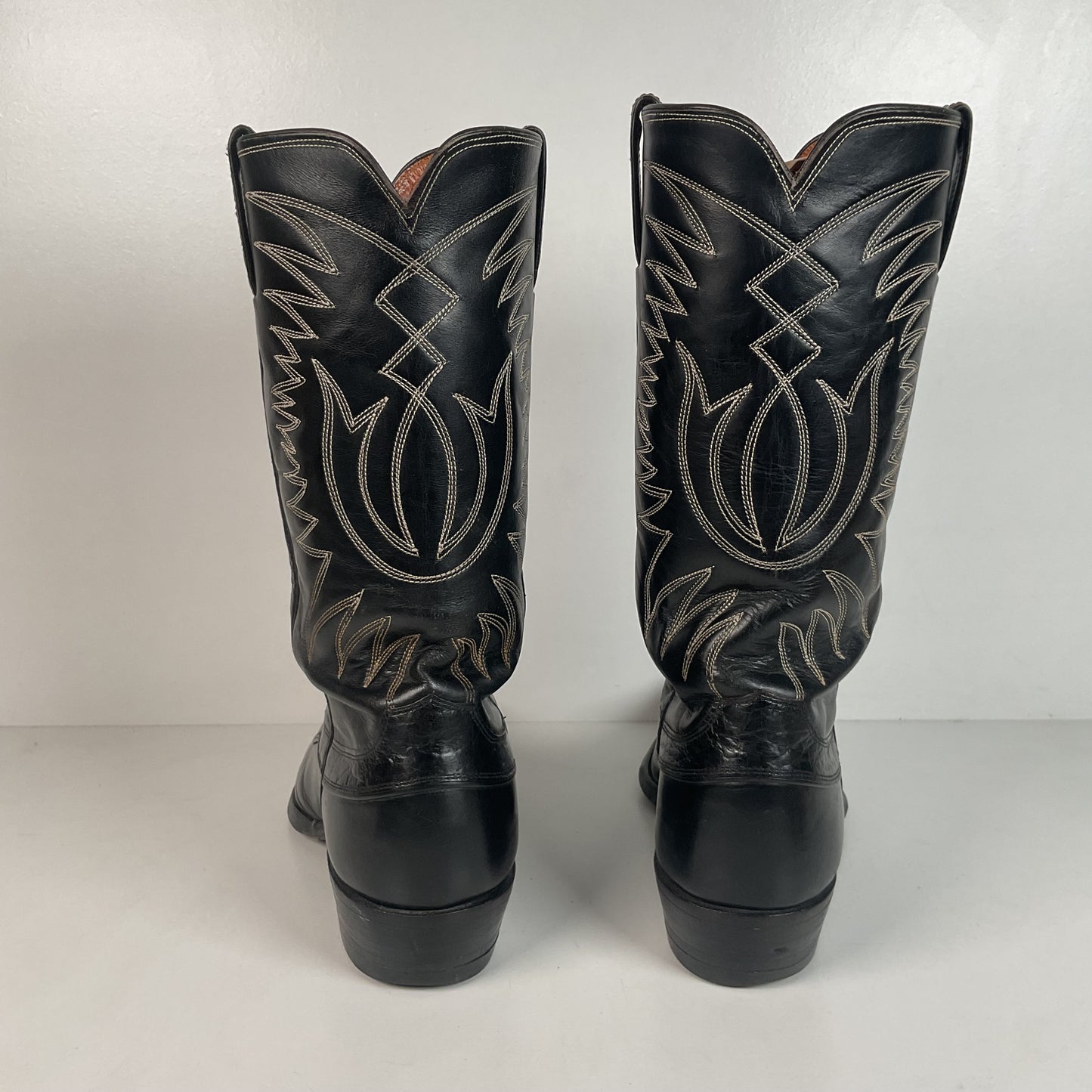 Vintage Justin Algonquin Toe Cowboy Boots | 1960s-1970s | Men’s 8.5 D