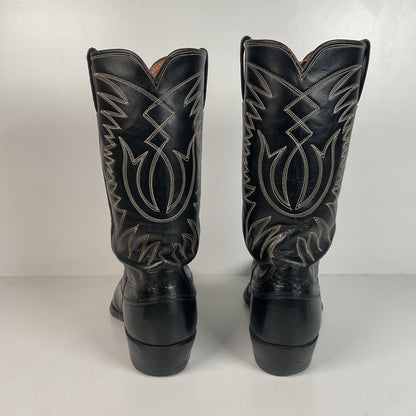 Vintage Justin Algonquin Toe Cowboy Boots | 1960s-1970s | Men’s 8.5 D