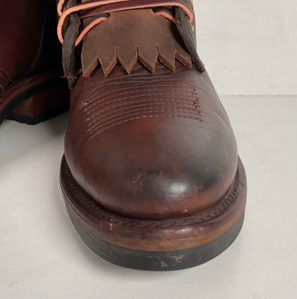 Vintage Chippewa Kiltie Packer Boots | Soft Toe | USA Made | Men’s 9.5 D