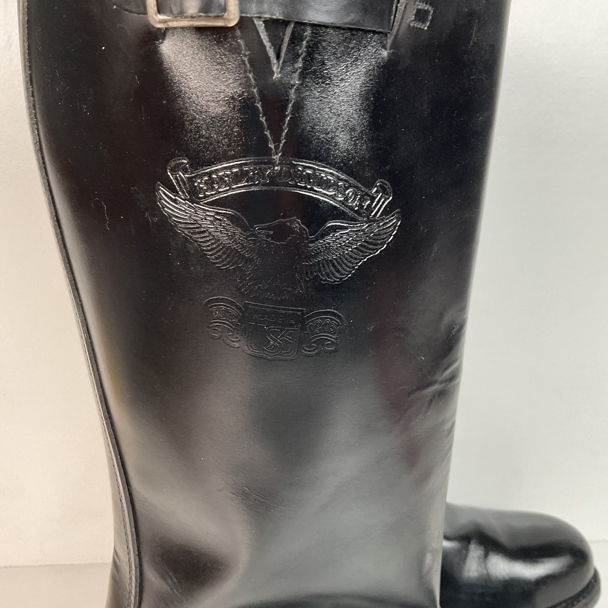 Vintage Harley Davidson Steel Toe Engineer Boots | USA Made | Men’s 12