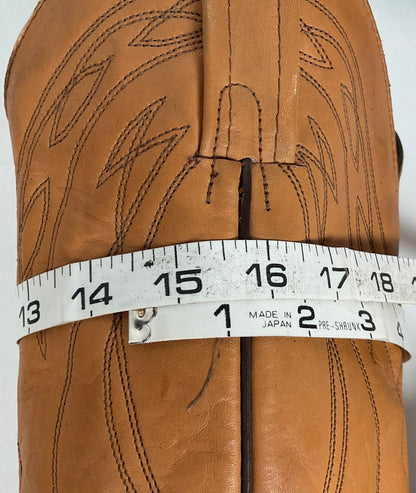 Vintage Frye Billy Cowboy Boots | USA Made | Butterscotch | Men’s 9.5 D
