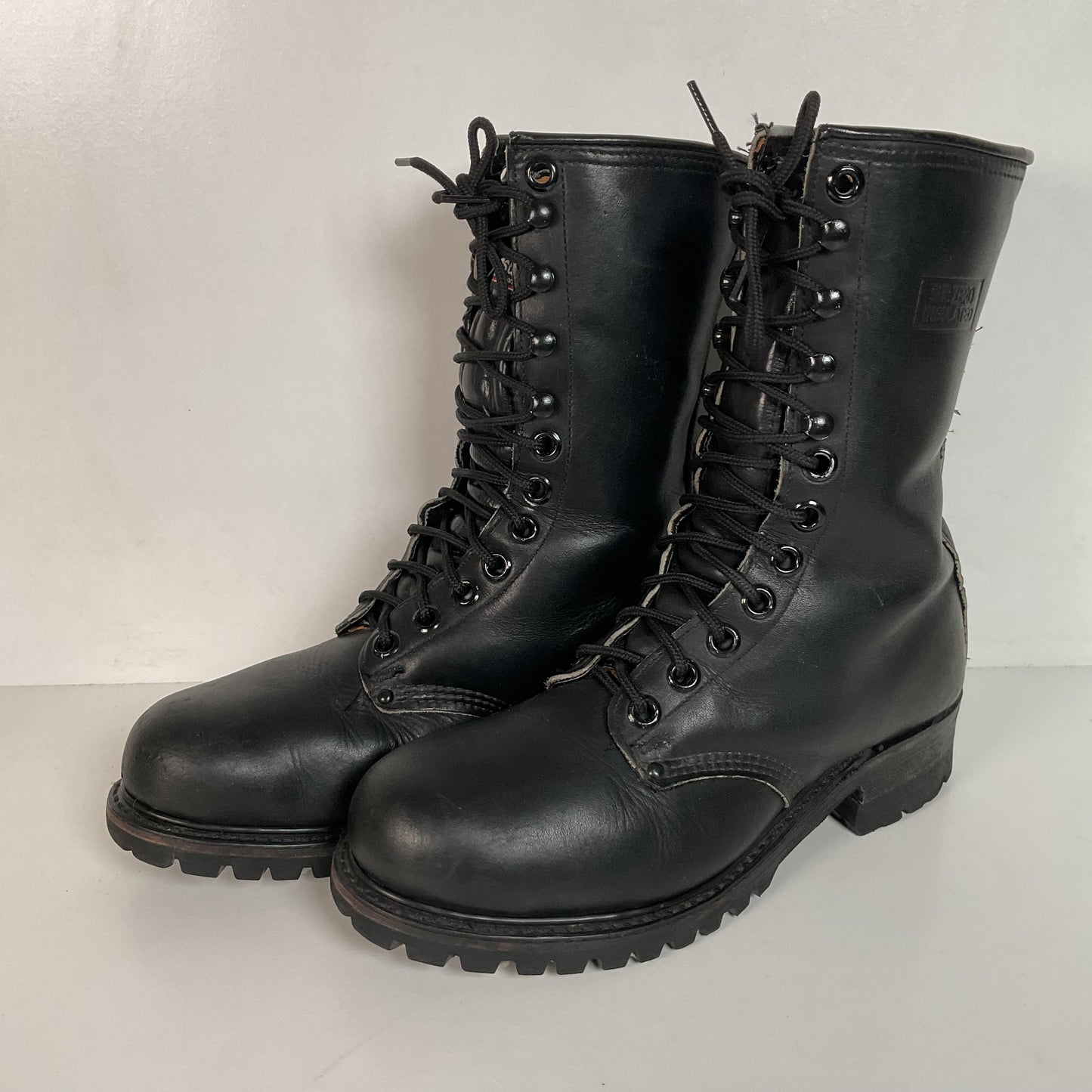 Vintage Carolina Sub Zero Leather Boots 7.5 E Steel Toe Insulated Logger USA