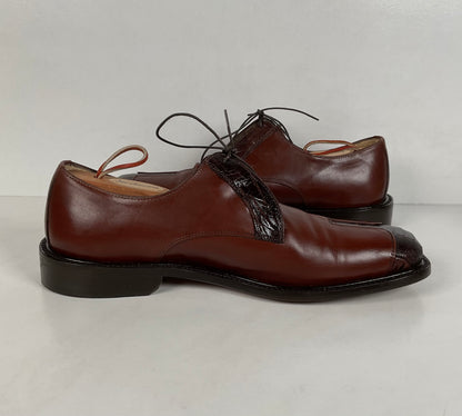 Belvedere Ostrich Leg Derby Shoes | Exotic | Men’s 10 M