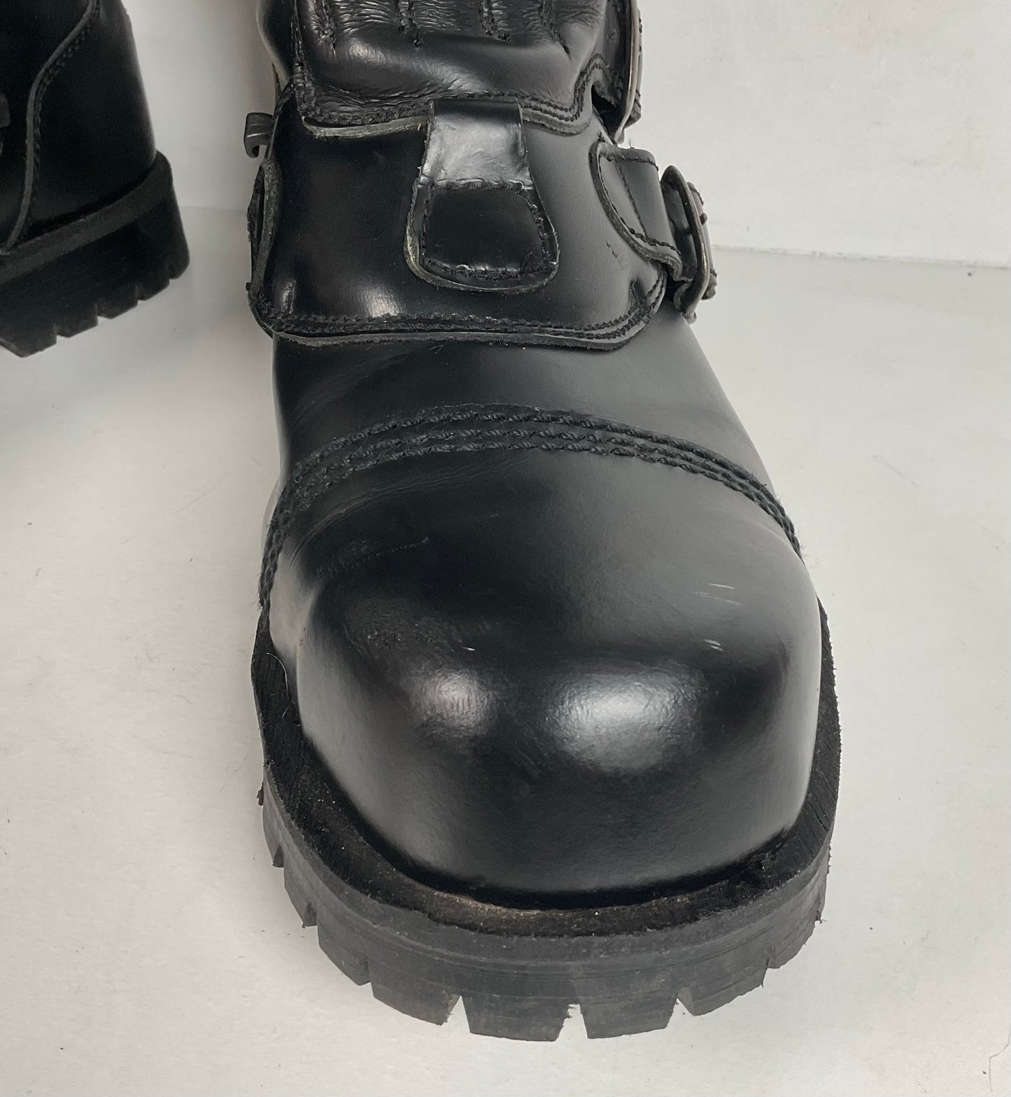 Underground England Gladiator Boots | Quintuple Buckle | UK 10 | US 11