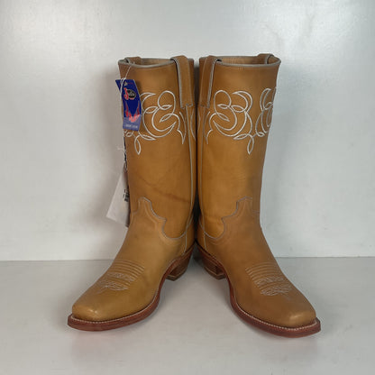 Justin Women’s Banana Campus Western Boots 6.5 B Cutter Toe New With Tags