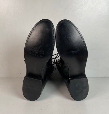 Vintage J. Chisholm Kiltie Packer Boots Men’s 8 D | Women’s 9 USA Made Lace Up
