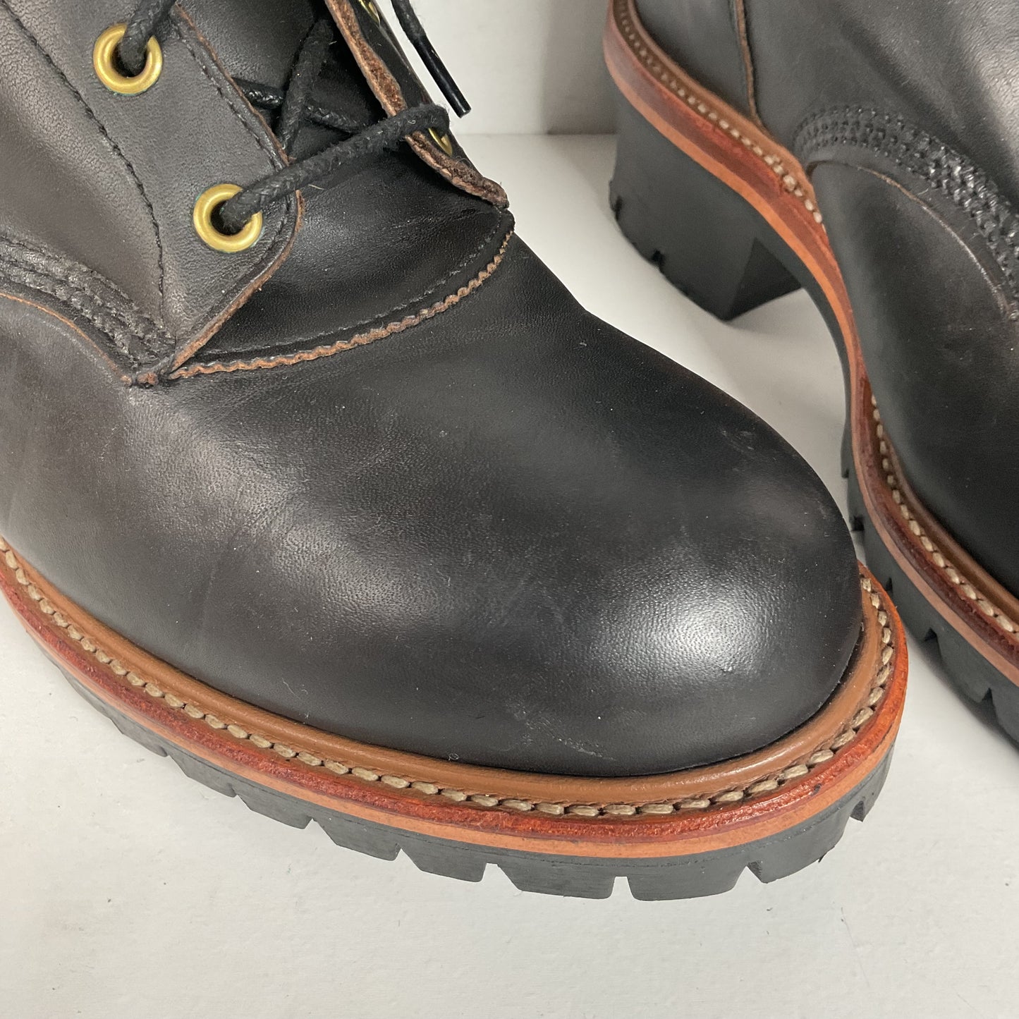 Vintage Chippewa Super Logger Boots | Soft Toe | USA Made | 10.5 EE