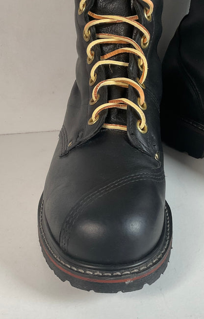 Carolina Linesman Lace-Up Boots — Soft Toe Pole Climber — 11 Wide