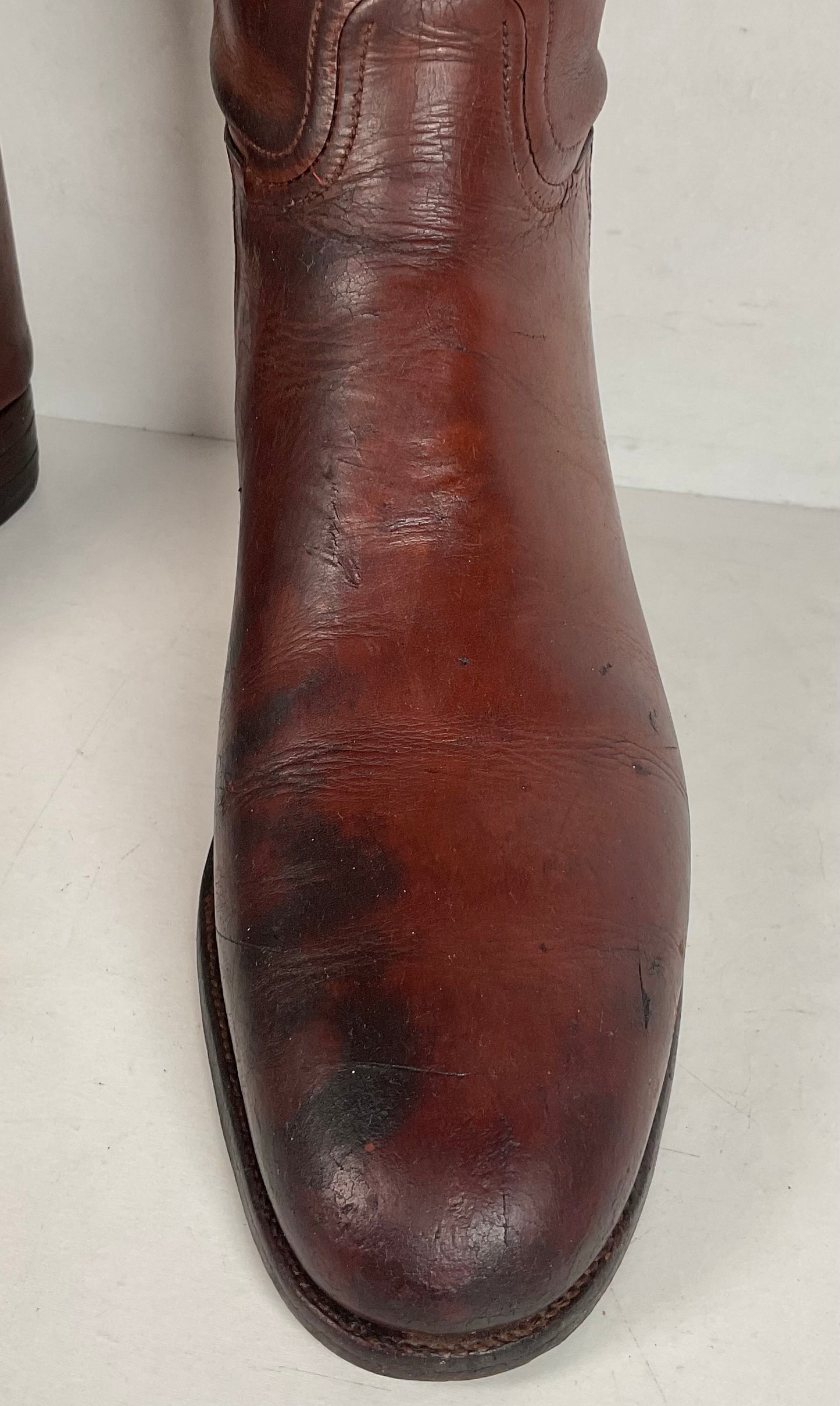 Vintage Peal & Co Polo Riding Boots | Wooden Form | Vanderbilt | King George
