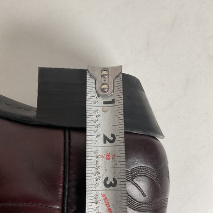 Vintage Tony Lama Cowboy Boots Men’s 9.5 D Black Cherry