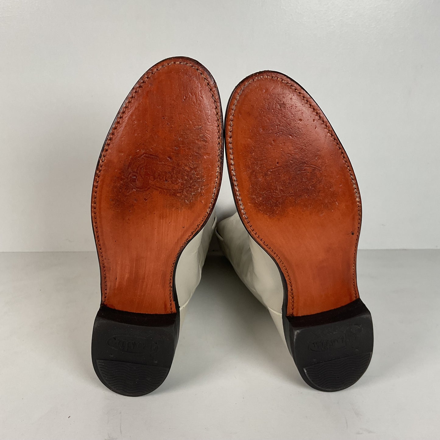 Justin Pearl White Roper Boots | Cowgirl | USA Made | Women’s 7.5 B