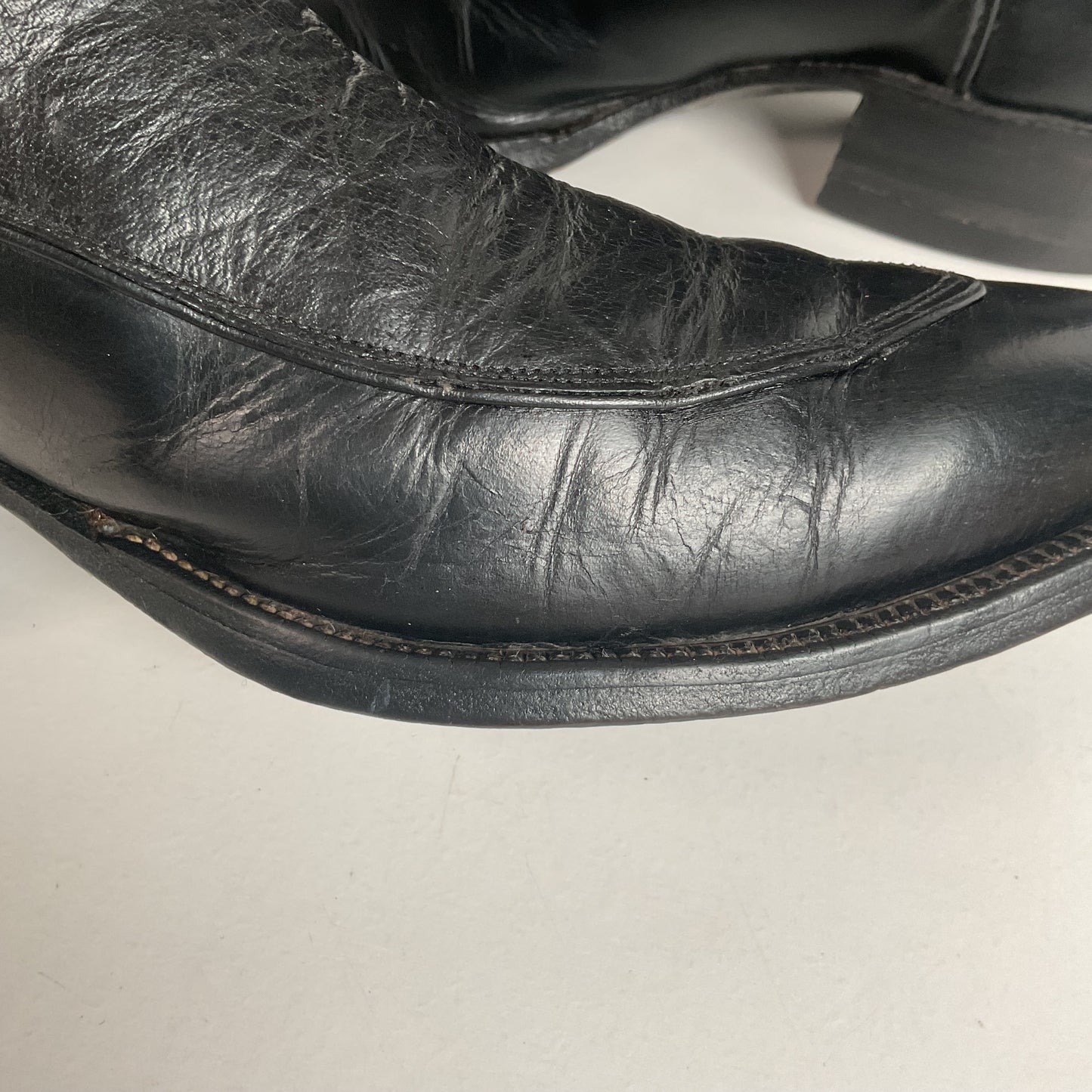 Vintage Justin Algonquin Toe Cowboy Boots | 1960s-1970s | Men’s 8.5 D