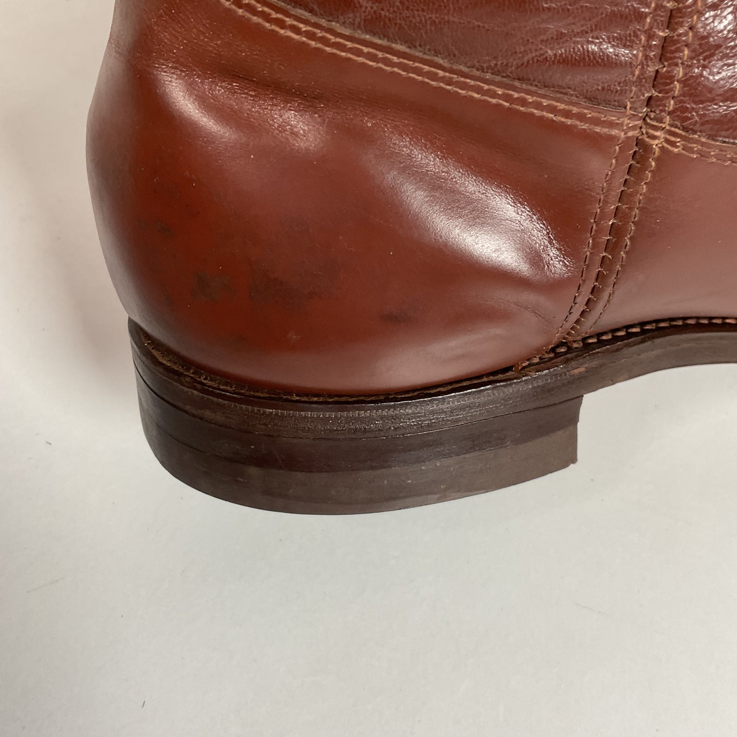 Vintage Jarman Cloth Pull Military Style Boots 11 Narrow 1940s