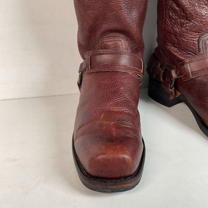 Frye Men’s Belted Harness Boot 11.5 M USA Made Bison Retired