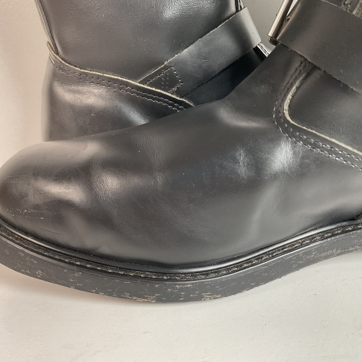 Vintage Brahma Steel Toe Engineer Boots | USA Made | Men
